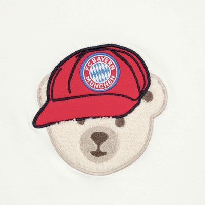 T-Shirt langarm FC Bayern, weiß