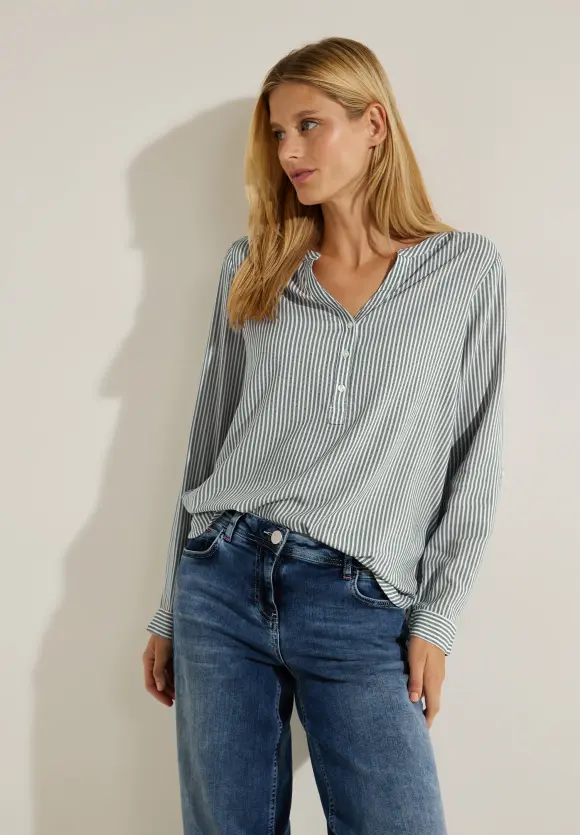 CECIL Bluse mit Streifenmuster