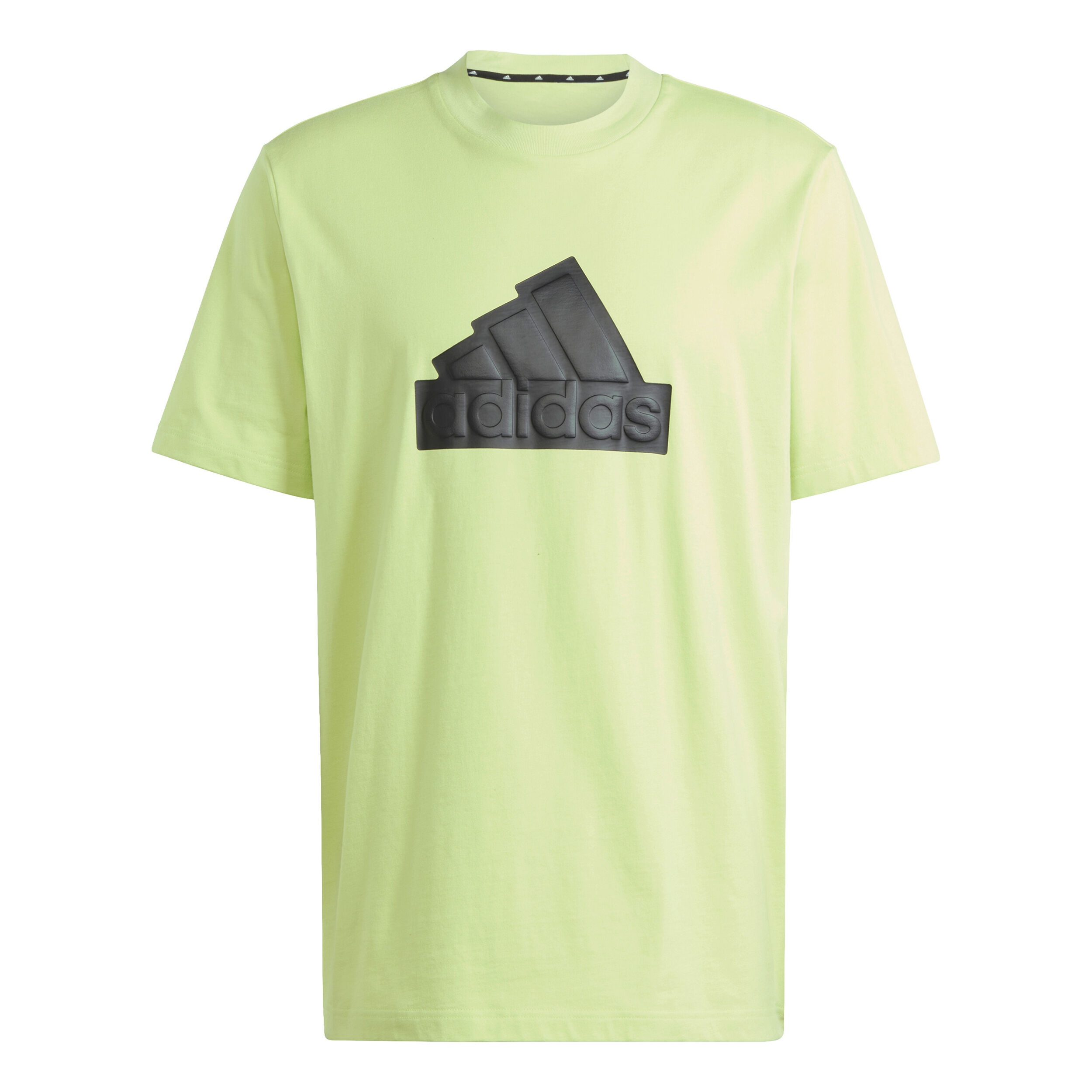 Future Icon Badge Of Sport T-Shirt Herren - Limette, Schwarz