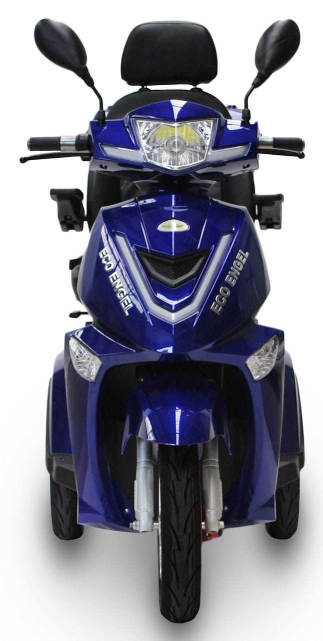 ECO ENGEL 504 Blau, 25 km/ h mit 1000 Watt Motor 20Ah, Seniorenmobil Elektro Roller