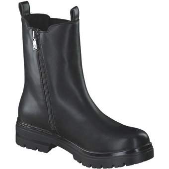 Tom Tailor Chelsea Stiefelette in schwarz