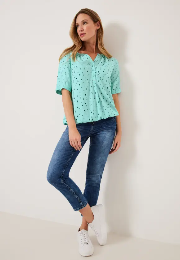CECIL Bluse mit allover Print