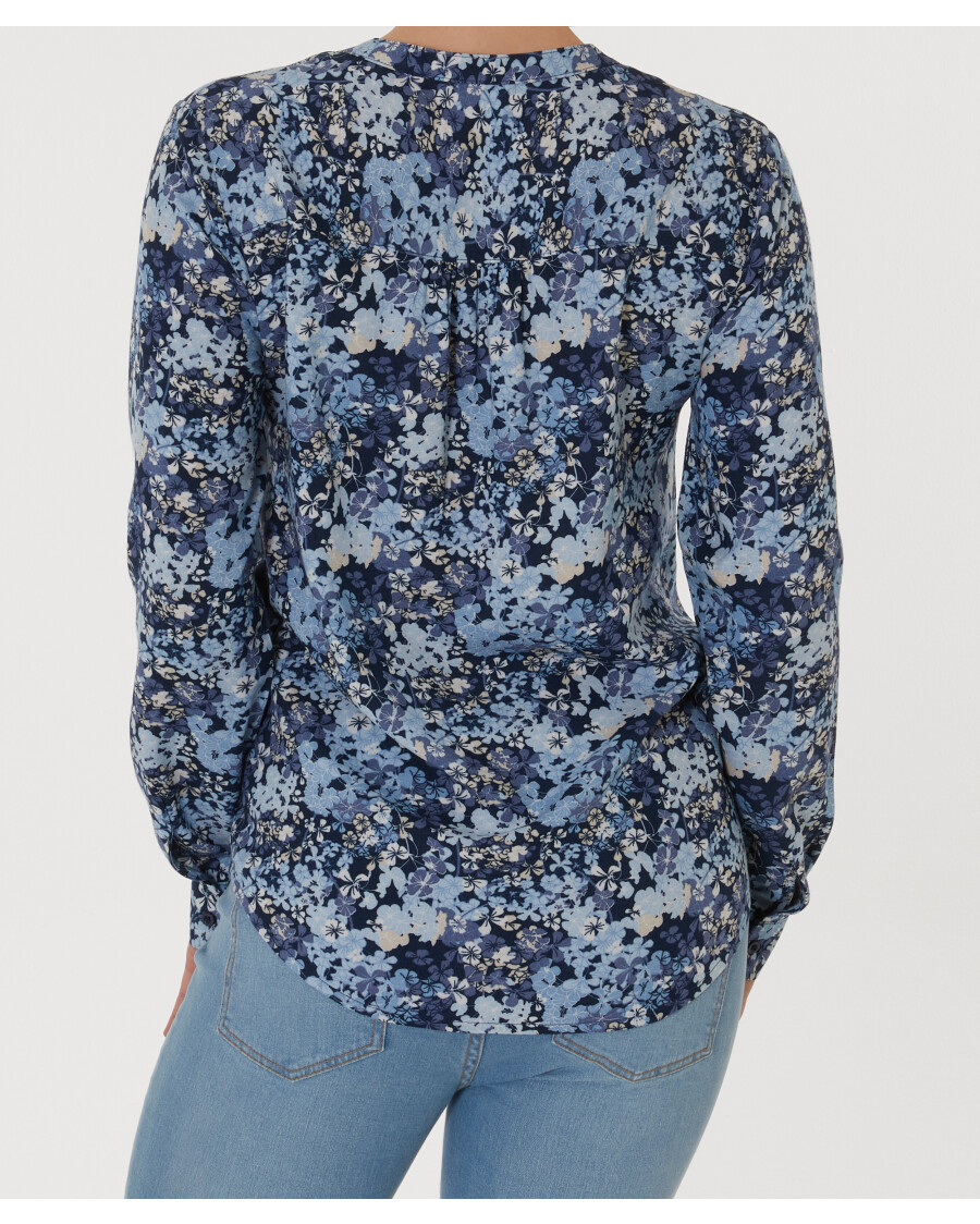 Bluse mit Y-Ausschnitt