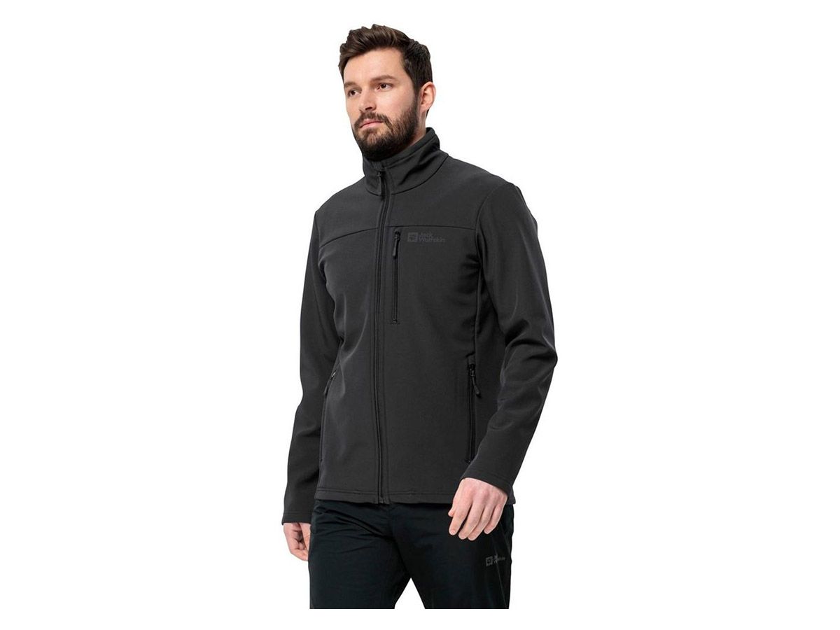 Jack Wolfskin Whirlwind Softshell Black Herren Jacke