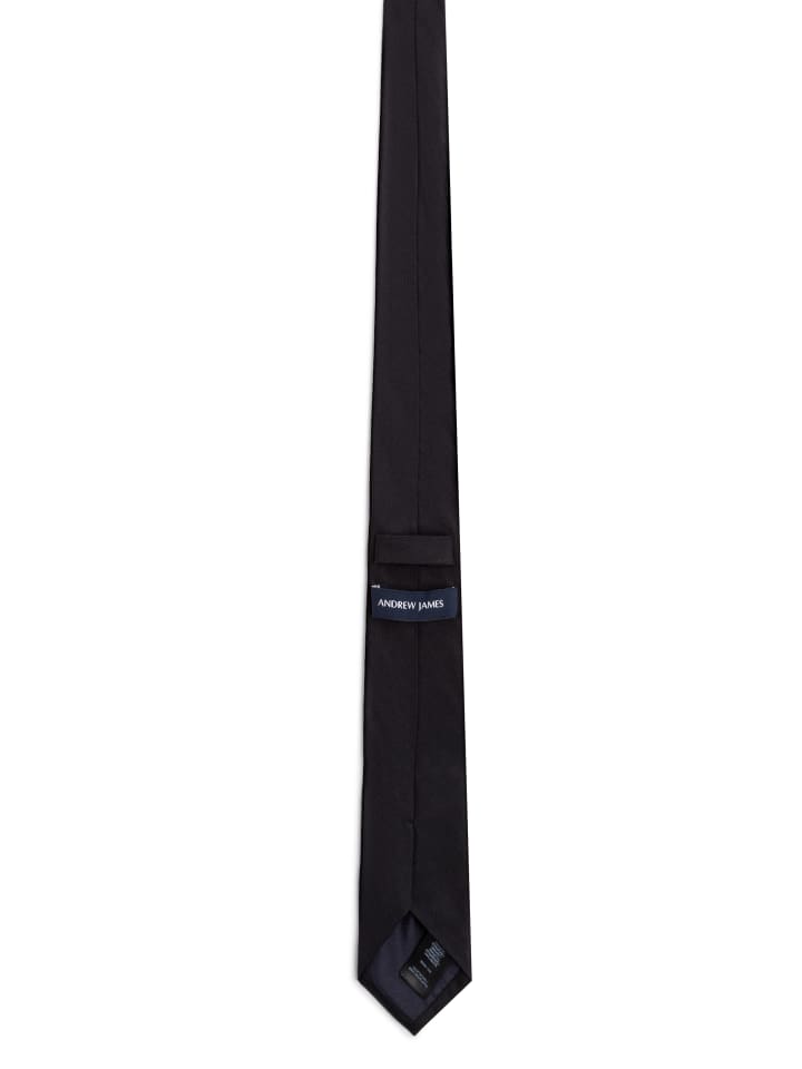 Andrew James Seiden-Krawatte in schwarz - 0001 günstig kaufen onesize