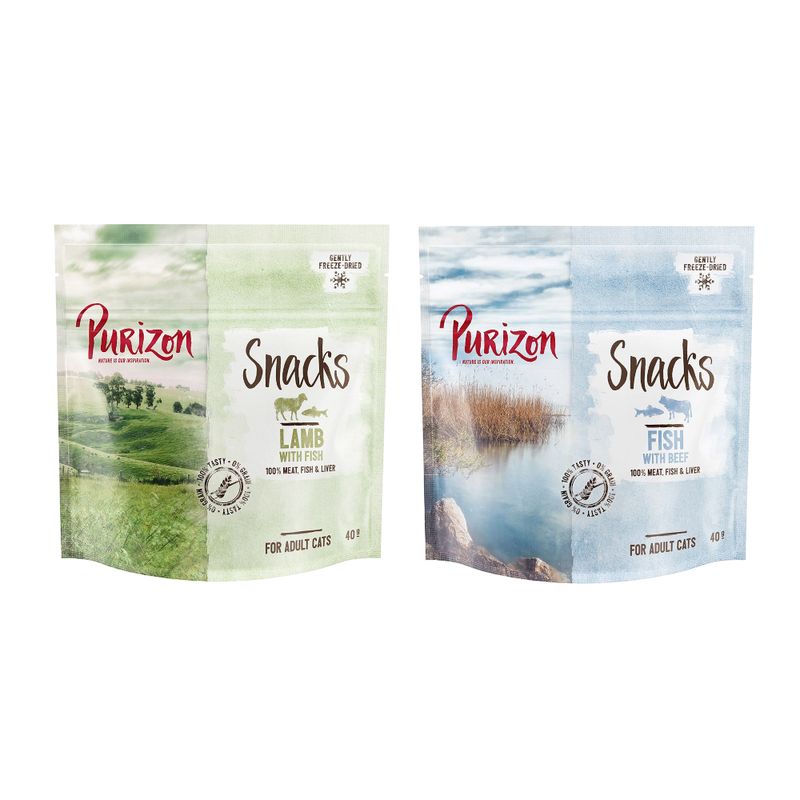 Probierpaket Purizon Katzensnack 2 x 40 g
