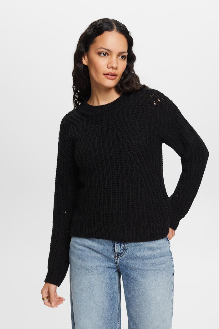 Rippstrickpullover