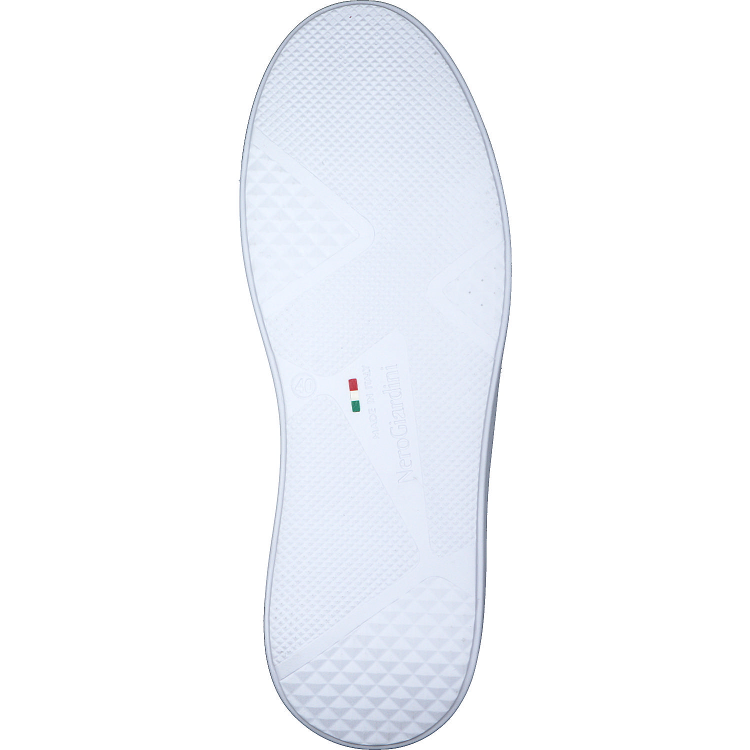 NeroGiardini E409988D, Schnürschuhe, Damen, weiß silber