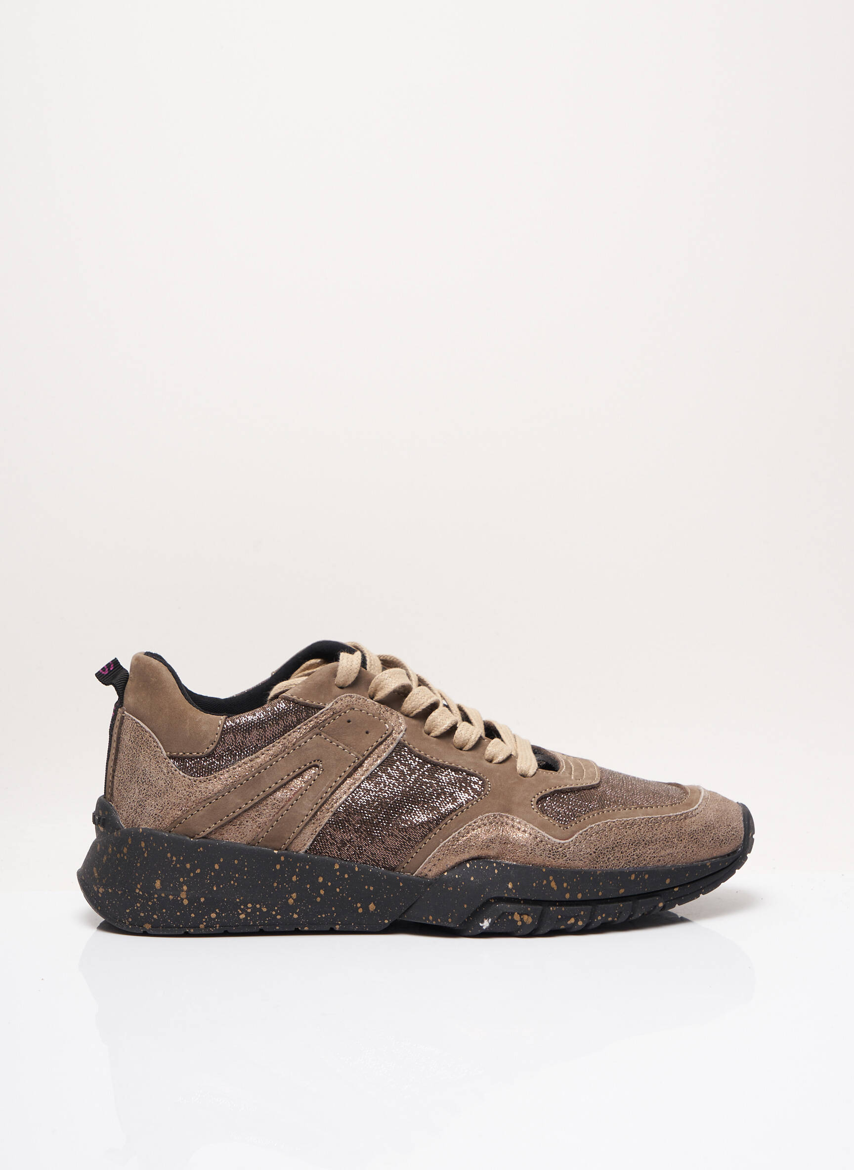 Serafini Baskets Femme couleur marron