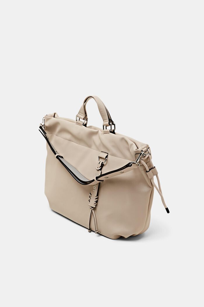 Große Tote Bag in Lederoptik