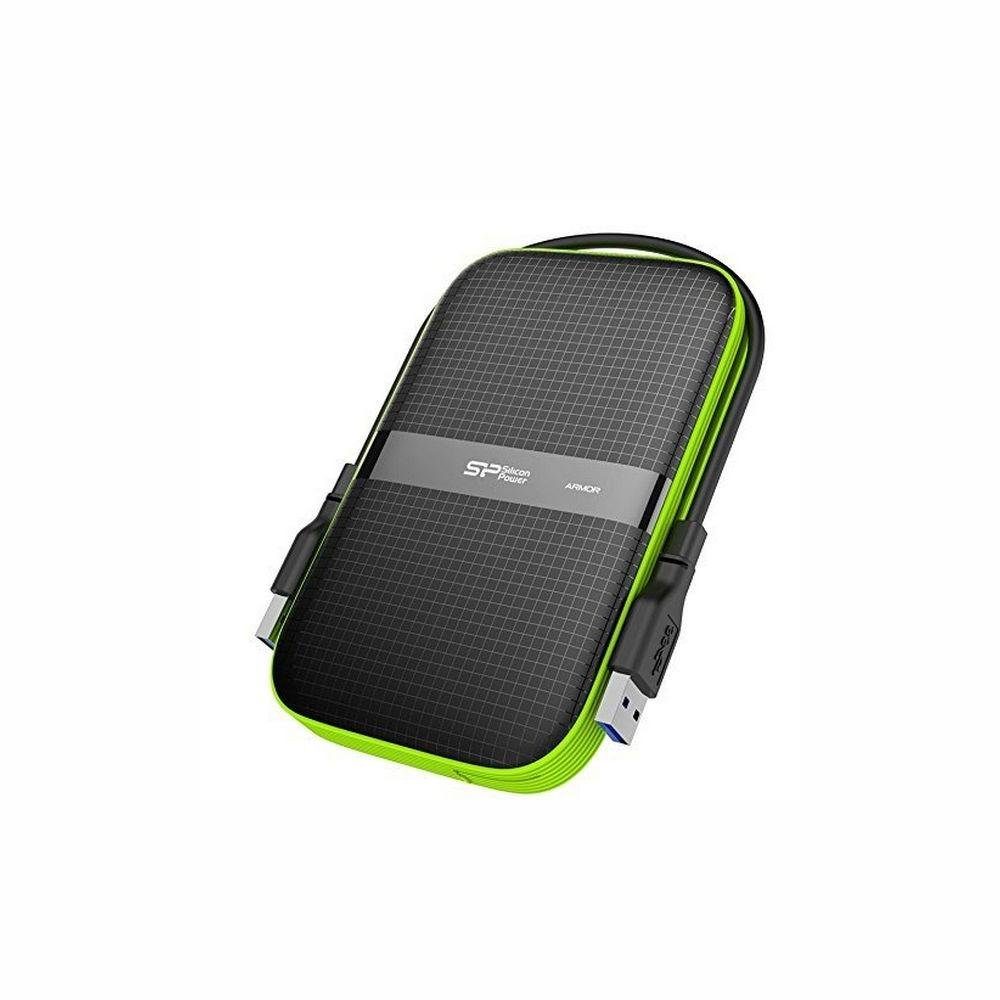 SILICON POWER Externe Festplatte Silicon Power A60 25 USB 30 2 TB Anti-shock Waterpr interne Gaming-SSD
