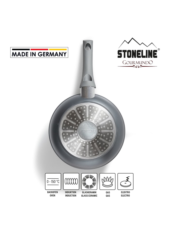 Stoneline Bratpfanne | ohne Deckel in Anthrazit günstig kaufen Ø 20 cm