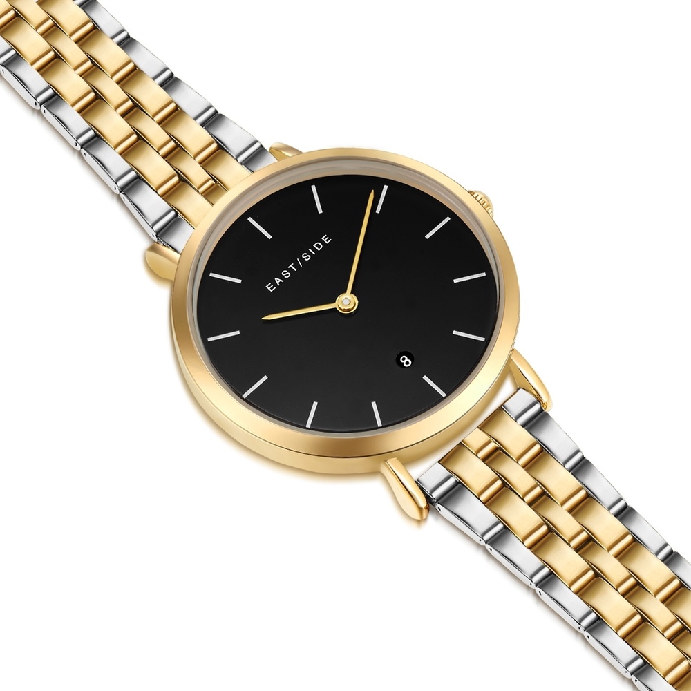 EASTSIDE Montre à quartz Bloomfield en Or jaune Acier inoxydable en Argent/or jaune Montre