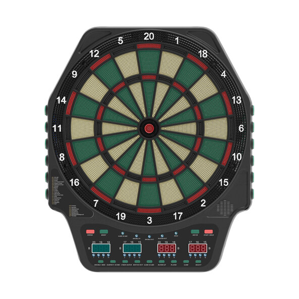 Elektronisches Dartspiel, grün