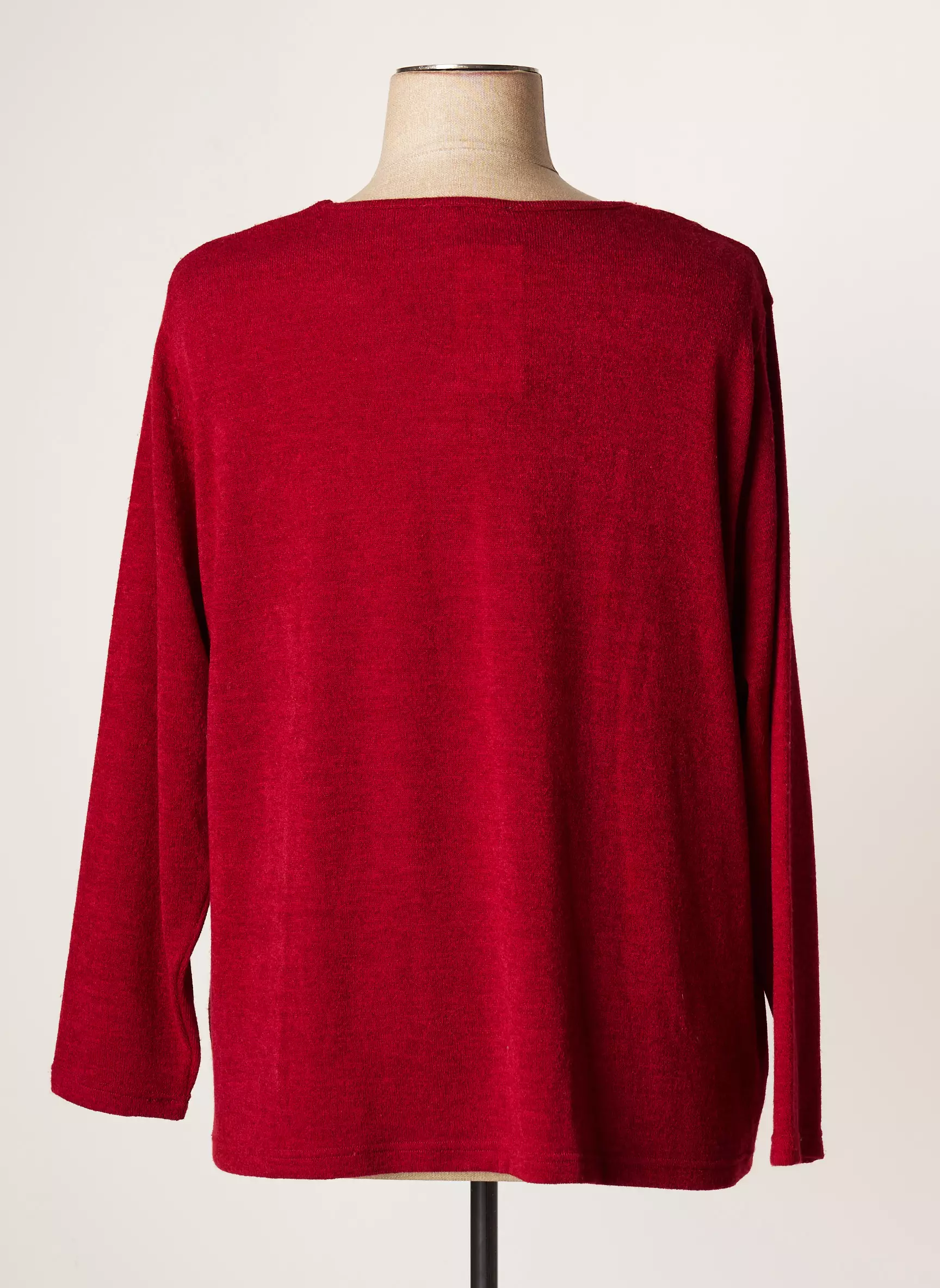 Jumfil Pulls Femme couleur rouge