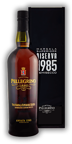 Cantine Pellegrino Marsala Superiore Riserva 1985 Semisecco DOC Cantine Pellegrino Marsala Superiore Riserva 1985 Semisecco DOC  0,75	 Liter - Vol 18%