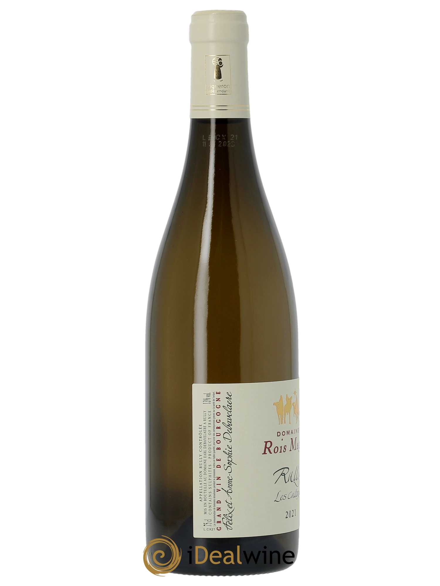 Rully Les Cailloux Rois Mages (Domaine)  2021 - Lot de 1 Bouteille
