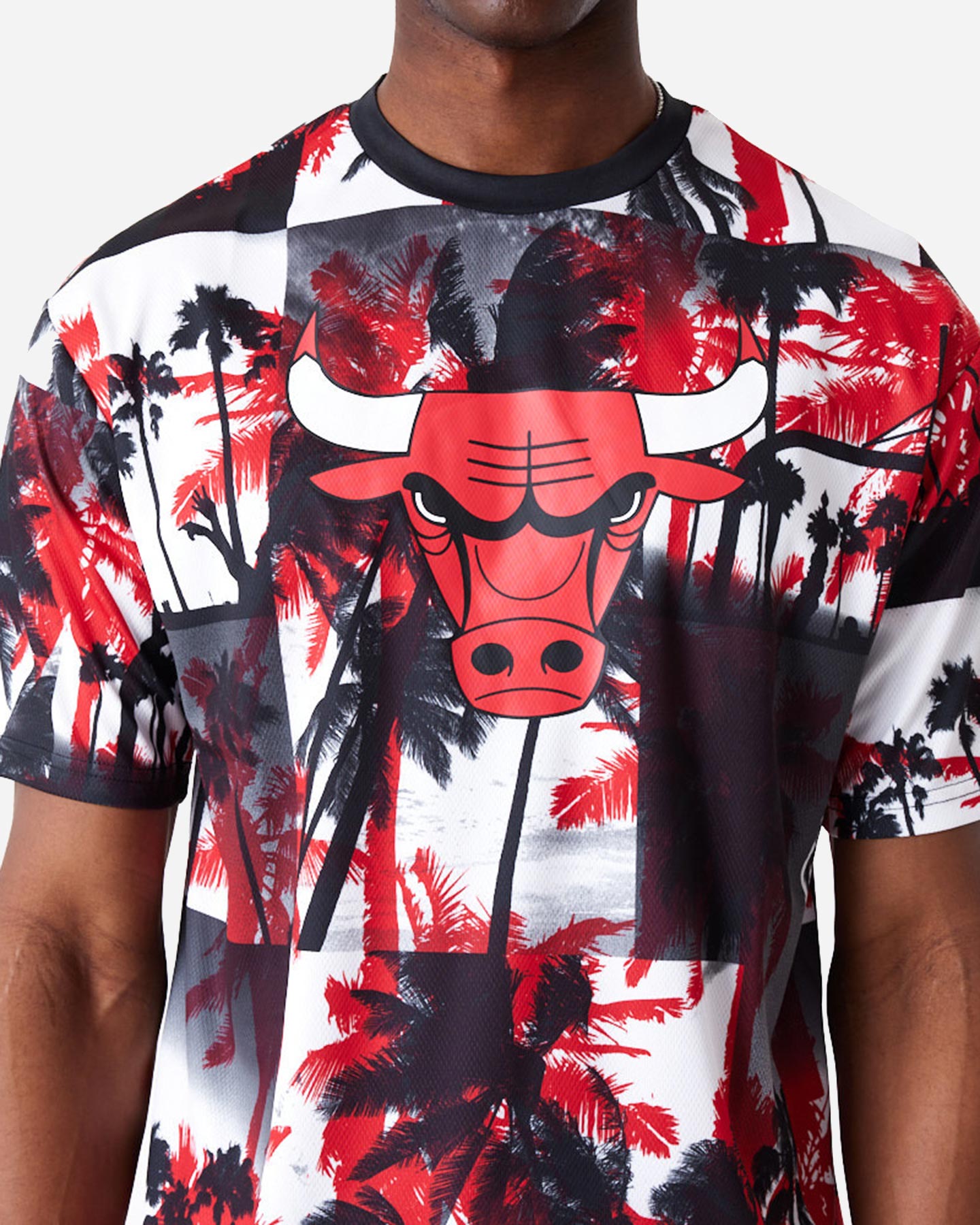 Tričko New Era Palm Tree Chicago Bulls M 60502576
