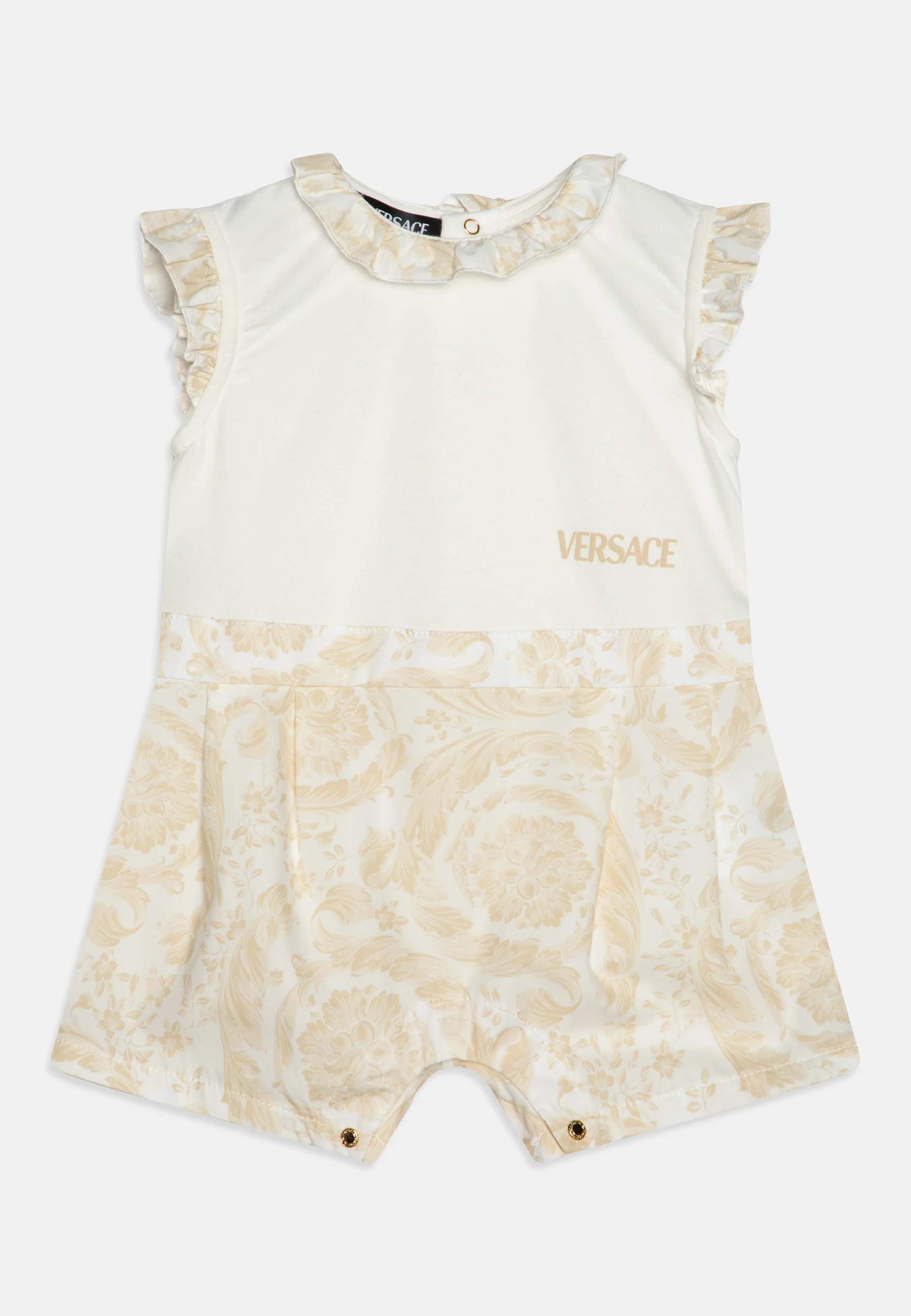 Versace Pelele infantil con estampado del logotipo Barroco unisex - Mono