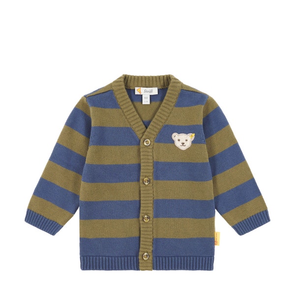 Strickjacke, khaki für Jungs
