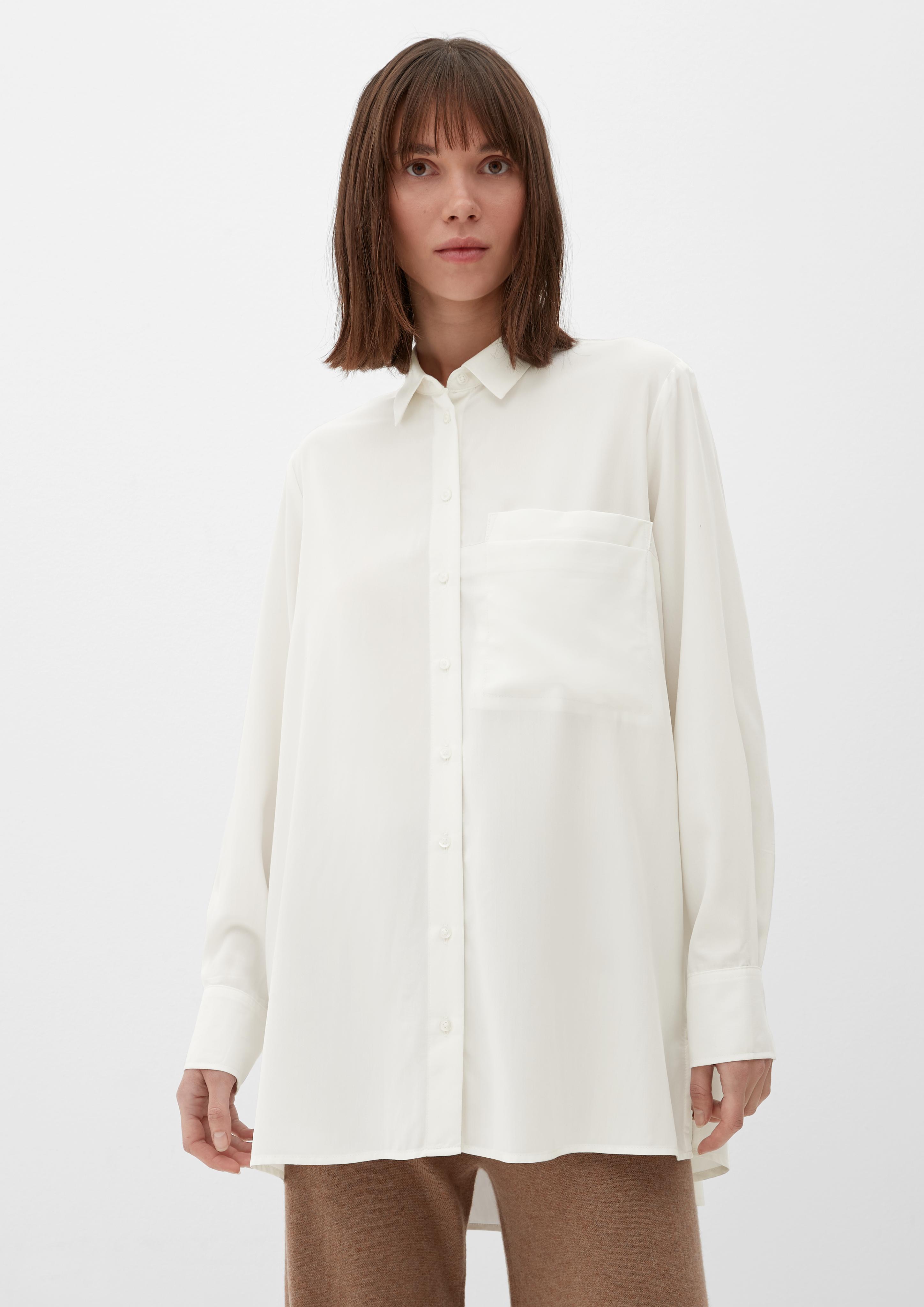 Twill-Bluse aus Viskosemix  2124829-0210