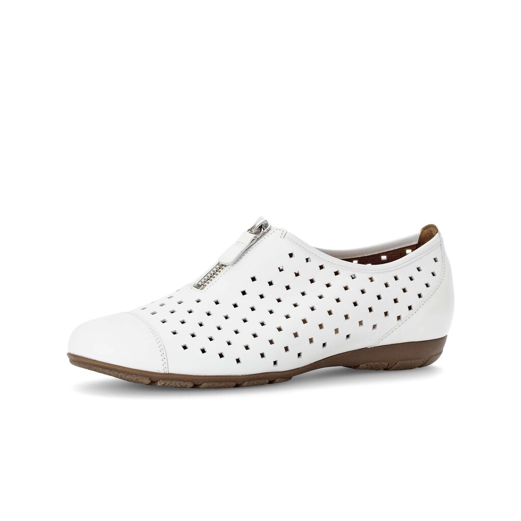 Gabor fashion Sportliche Ballerina weiß