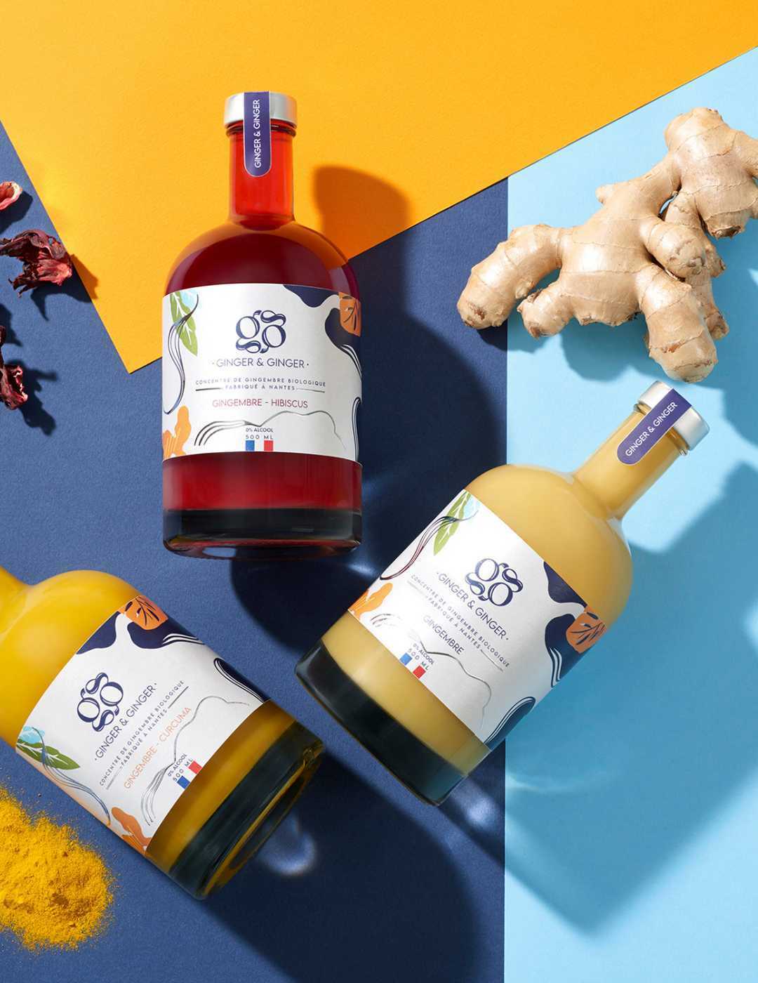 Ginger&Ginger : L'Hibiscus - Gueule de joie 0° |  50 cl
