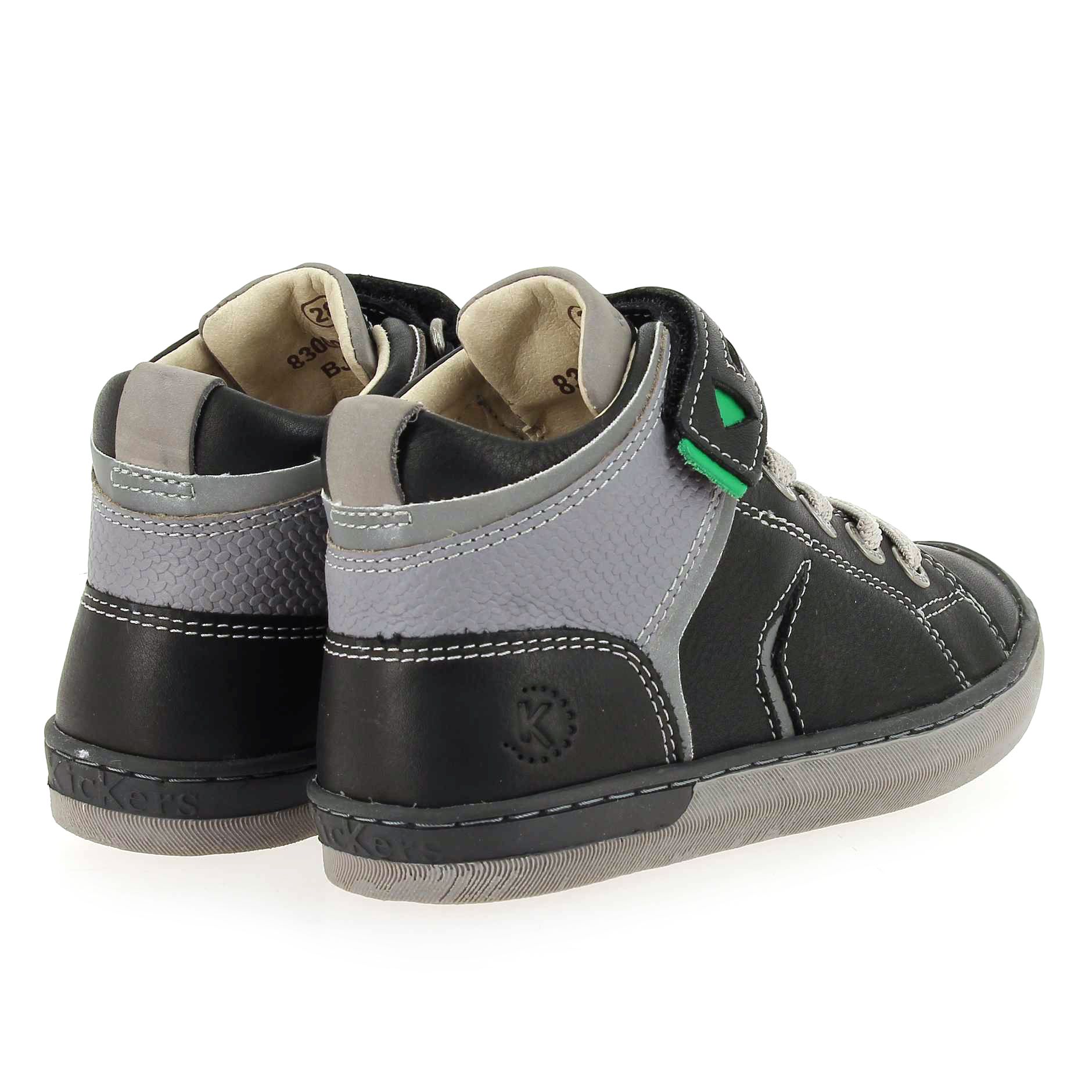 Kickers  IRELAS - Noir Gris