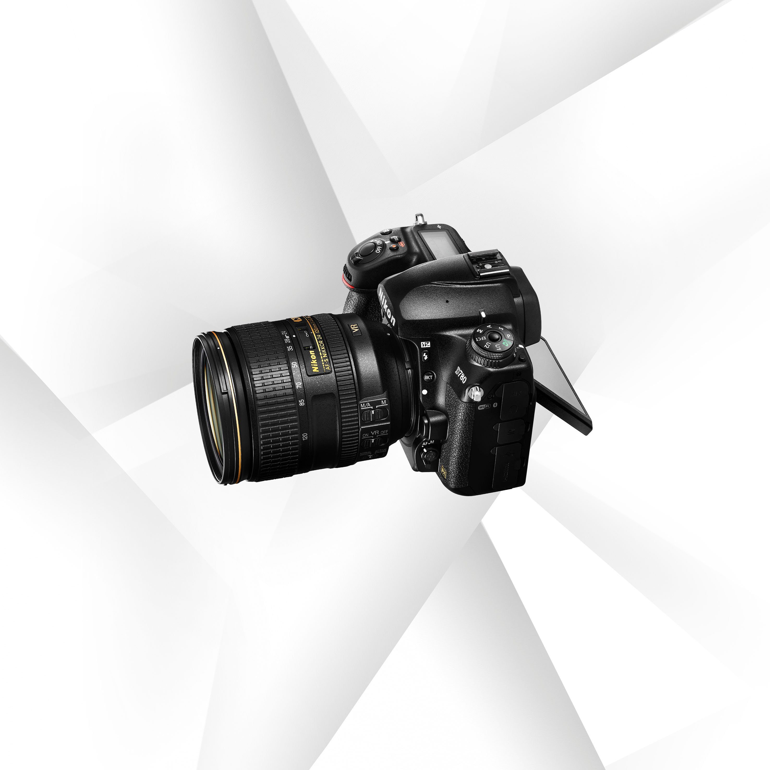 Nikon D780 KIT AF-S 24-120MM 1:4G ED VR Spiegelreflexkamera (NIKKOR 24–120 mm 1:4G ED VR, 24,5 MP, Bluetooth, WLAN (Wi-Fi)