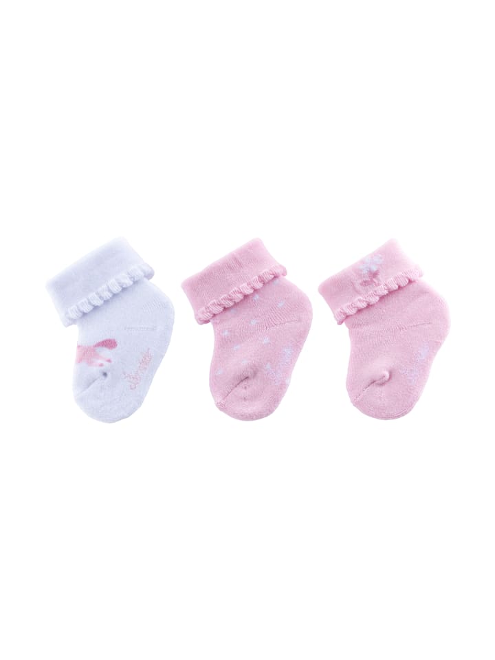 Sterntaler Baby Socken 3er-Pack Einhorn in weiß günstig kaufen
