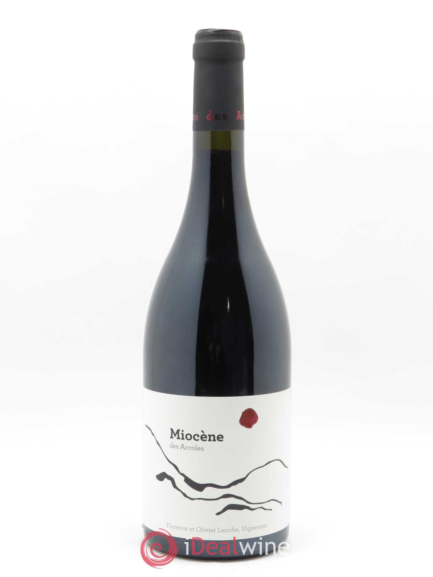 IGP Ardèche Miocène Florence et Olivier Leriche  2017 - Lot de 1 Bouteille