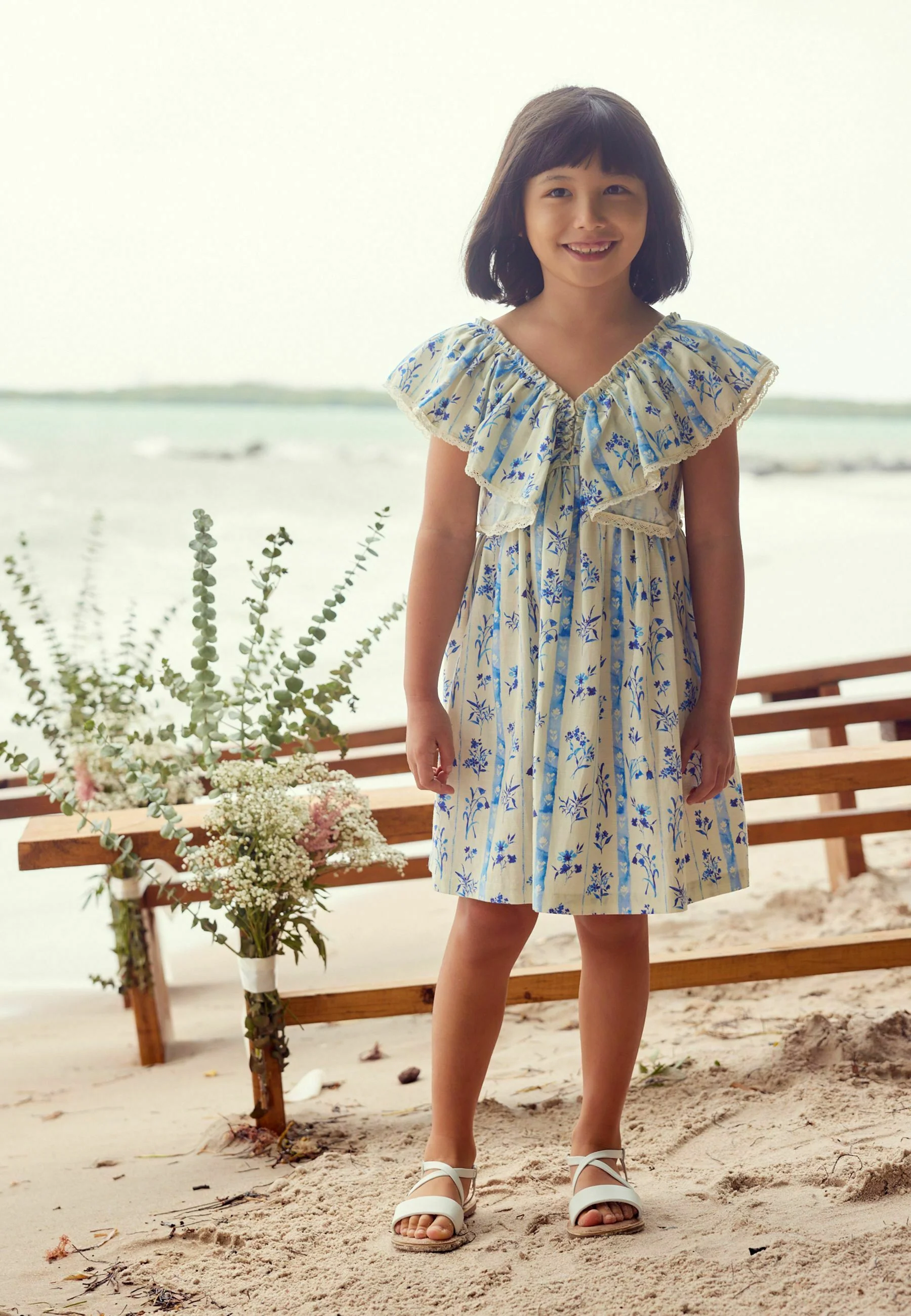 Next RUFFLE - REGULAR FIT - Vestido de verano