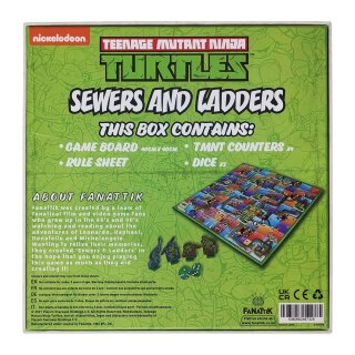 Teenage Mutant Ninja Turtles Brettspiel Sewers & Ladders (EN)