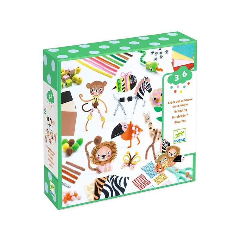 Boite à créer Animaux jungle Djeco