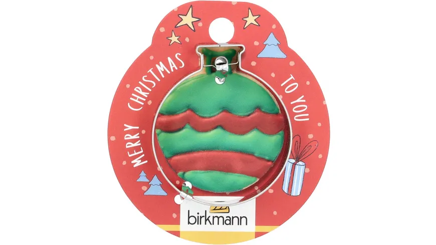 RBV BIRKMANN Ausstechform Christbaumkugel 7cm