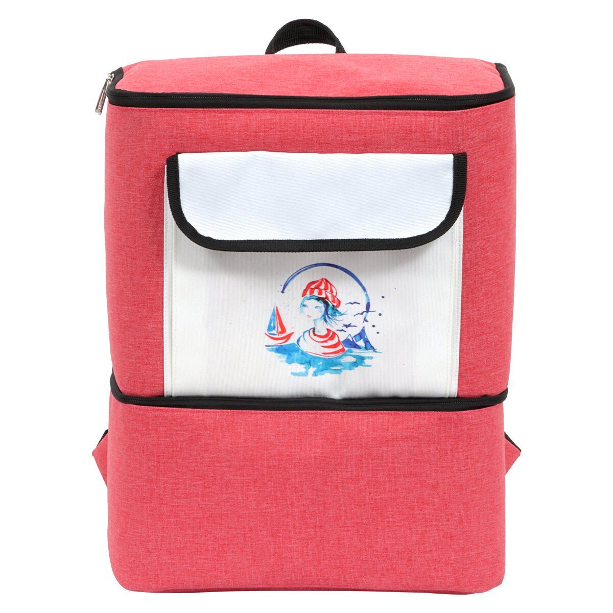 ANEMOSS Kühltasche Anemoss Sailor Girl Kühlrucksack, Rosa, 17 L