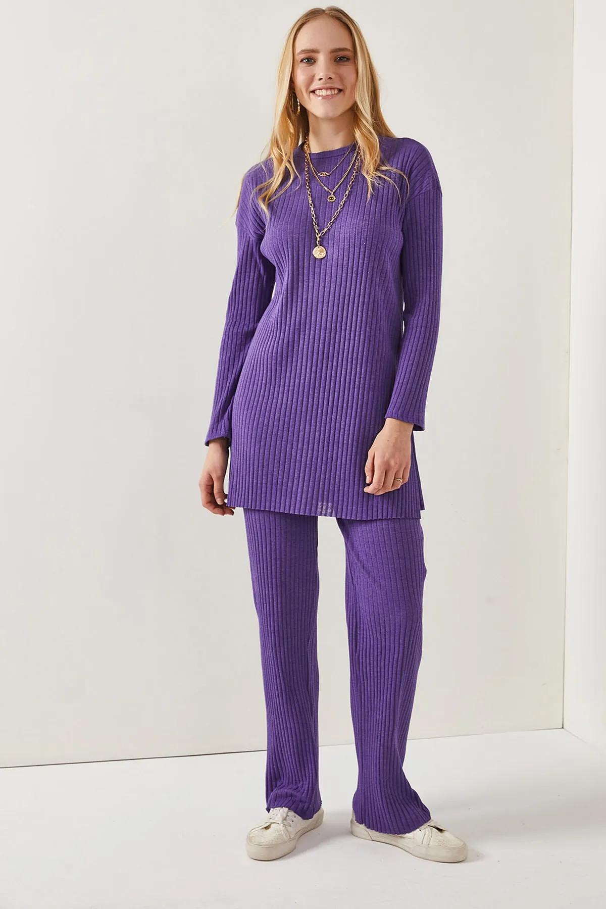 Olalook  Zweiteiler - Lila - Regular Fit