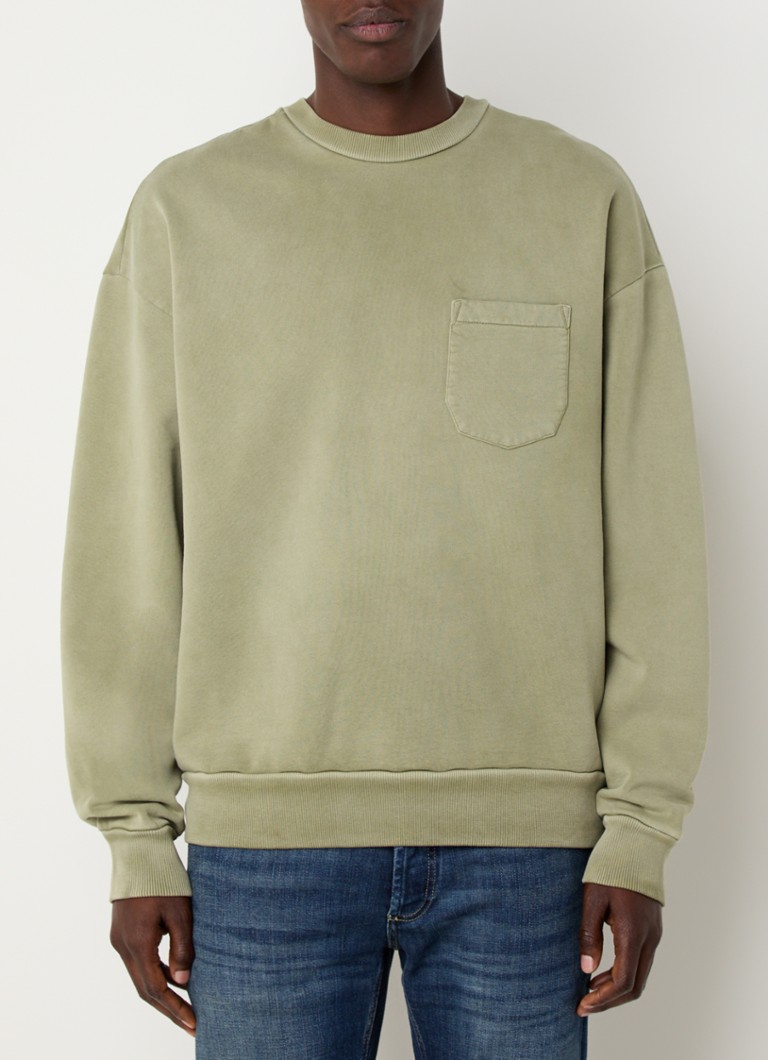 Denham Noah sweater with chest pocket