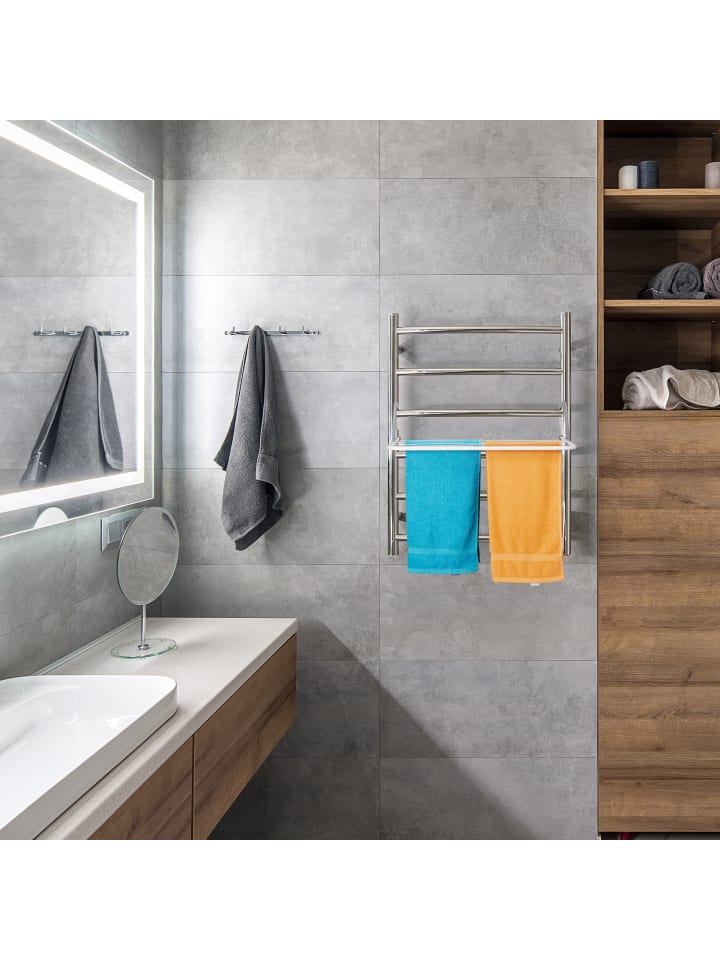relaxdays 2 x Hängetrockner in Weiß/ Grau - (B)63 x (H)15 x (T)67 cm günstig kaufen onesize