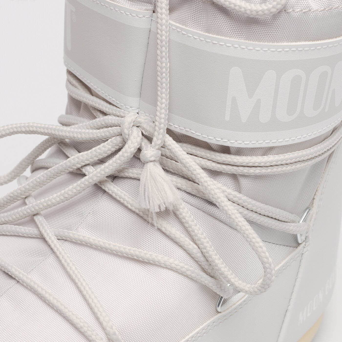 MOON BOOT ICON LOW NYLON Grau