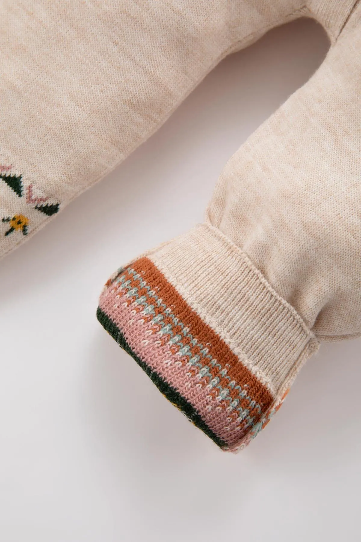 DeFacto  Ethnisch gemusterter Strickoverall für Babys