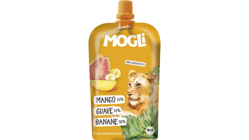 MOGLi Bio Quetschie Mango Guave 120 g