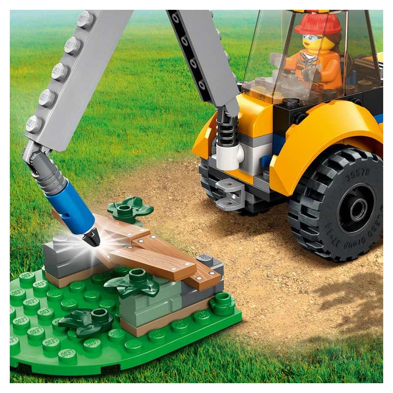 60385 La pelleteuse de chantier LEGO City