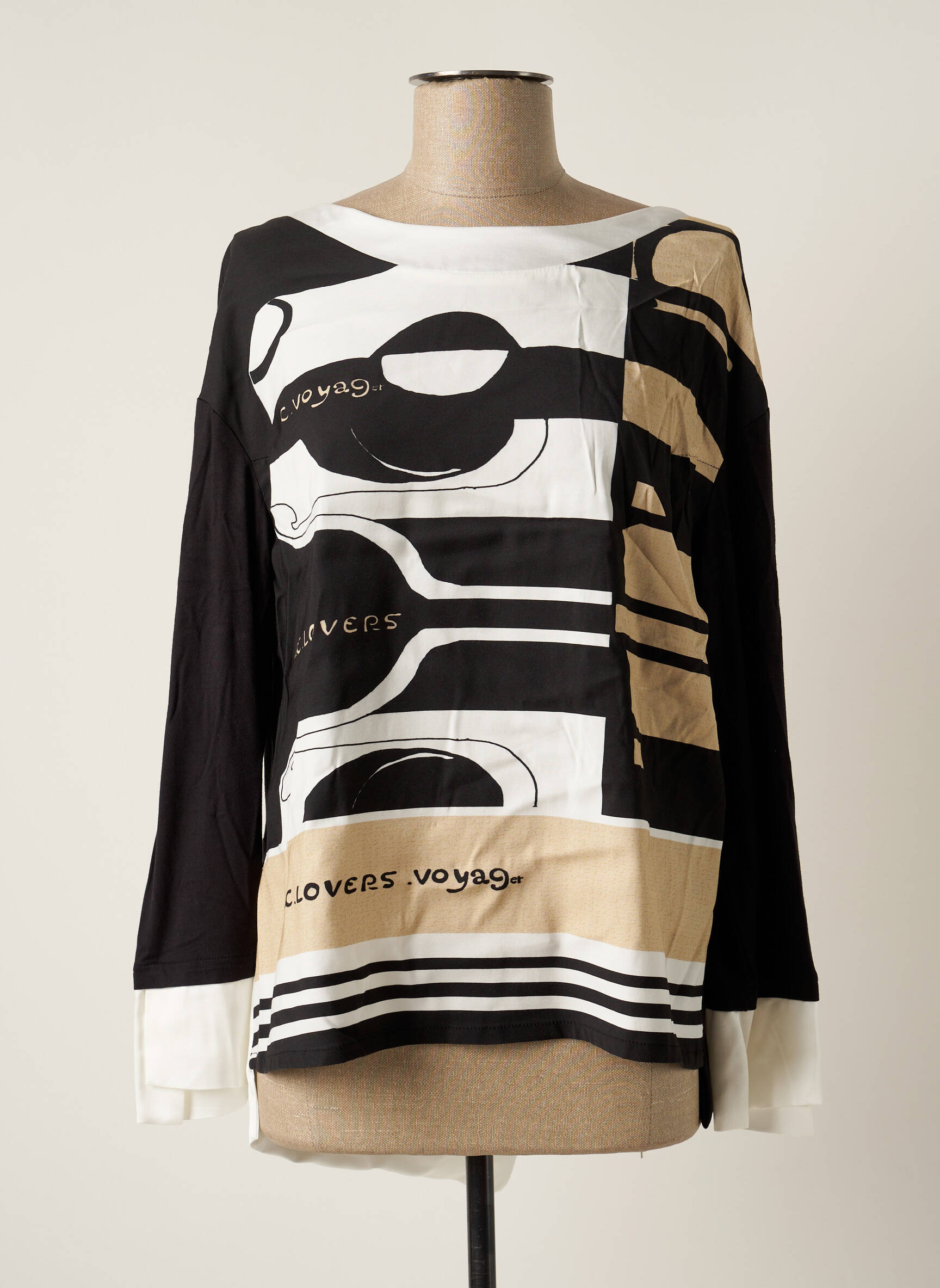 Elisa Cavaletti Tops Femme couleur noir