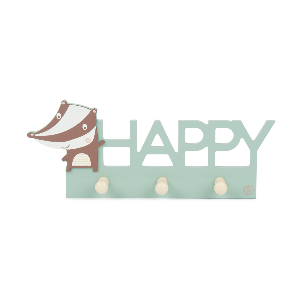 Wandgarderobe Happy rosa