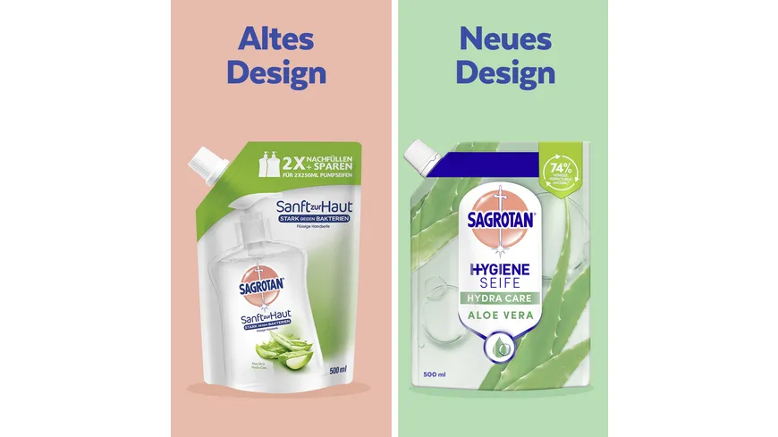 Sagrotan Sagrotan Handseife Nachfueller Aloe Vera 500ml 500 ml