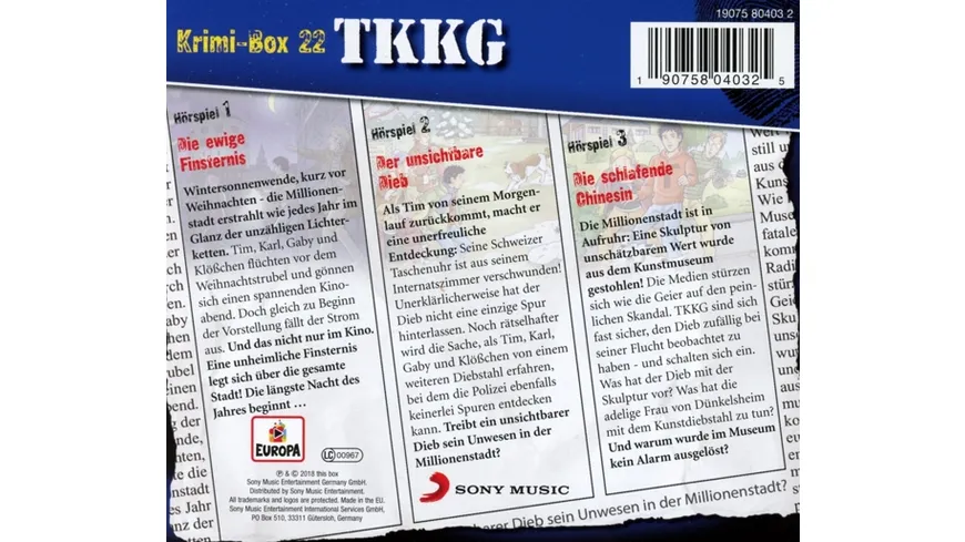 Krimi-Box 22 (Folgen 184,185,186)