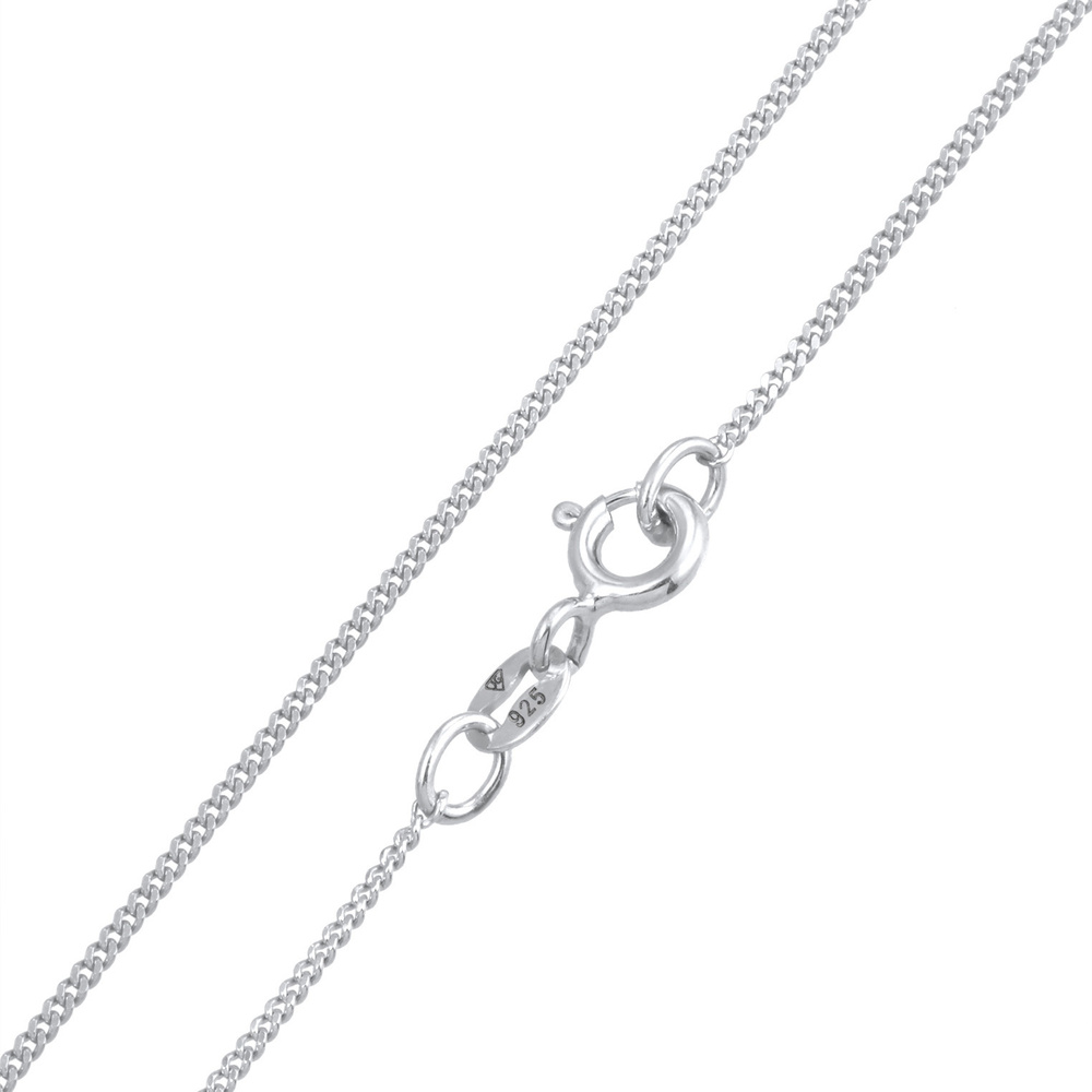 Elli Elli Collier Pendentif Coeur de Femme Basic Cut Out Romantique en Argent Sterling Bijoux