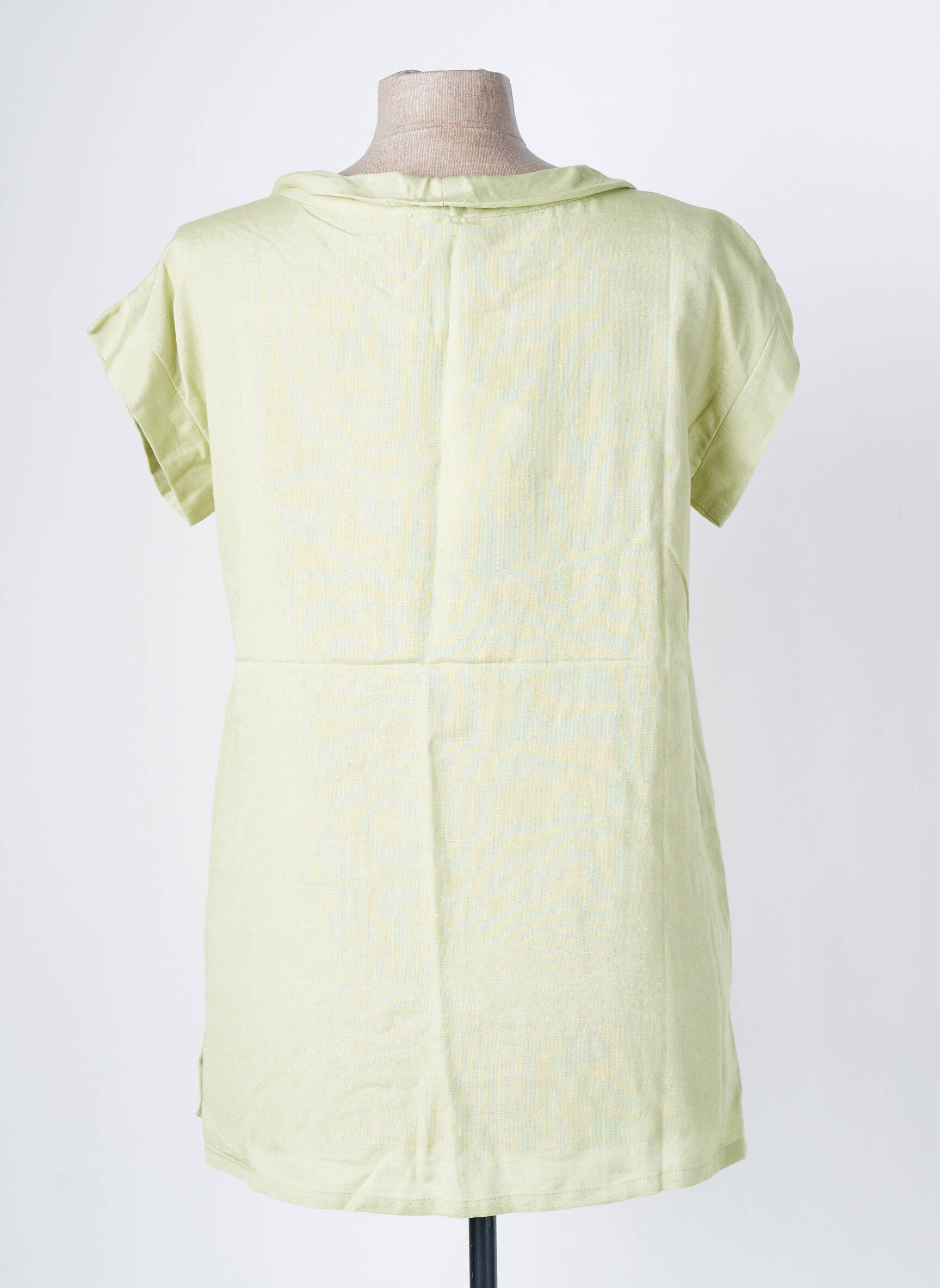 Orientique Naturally Tuniquemanchecourte Femme couleur vert