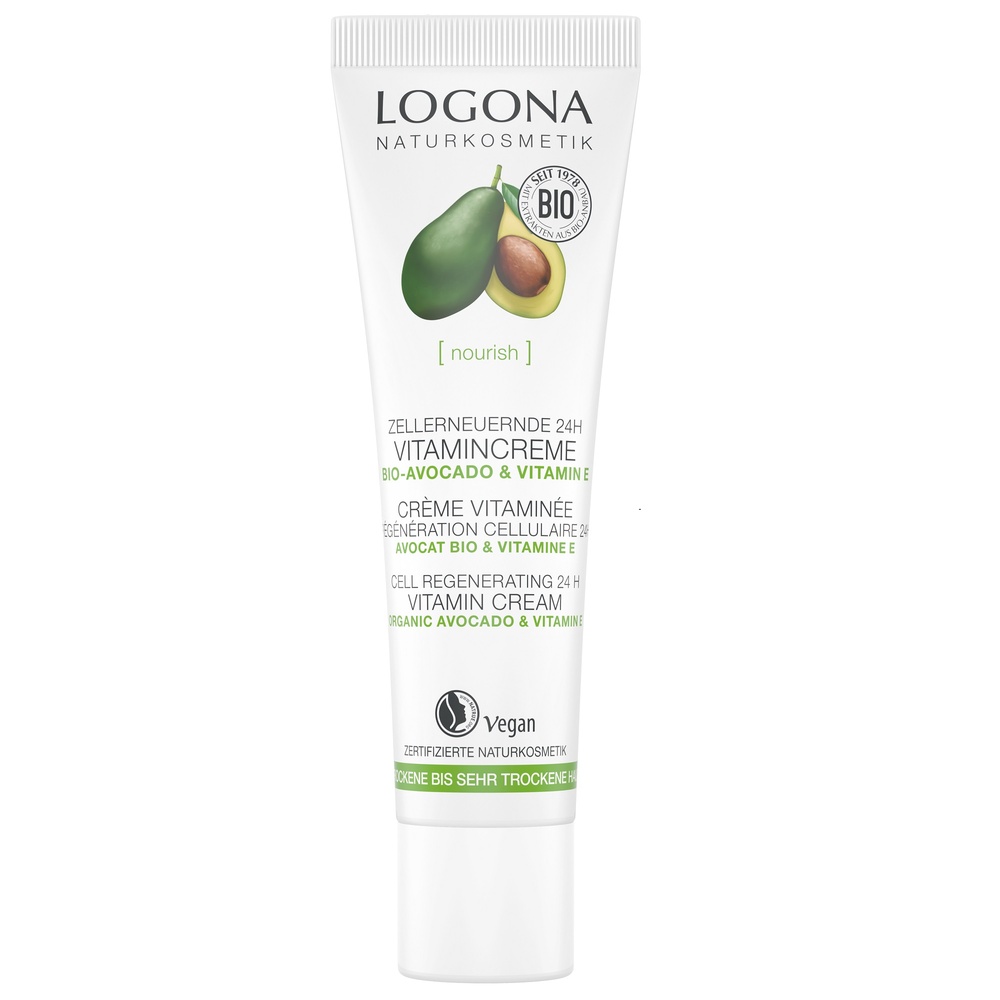 logona Crème vitam. régénérat. cellul avocat, 30 ml Crèmes visage